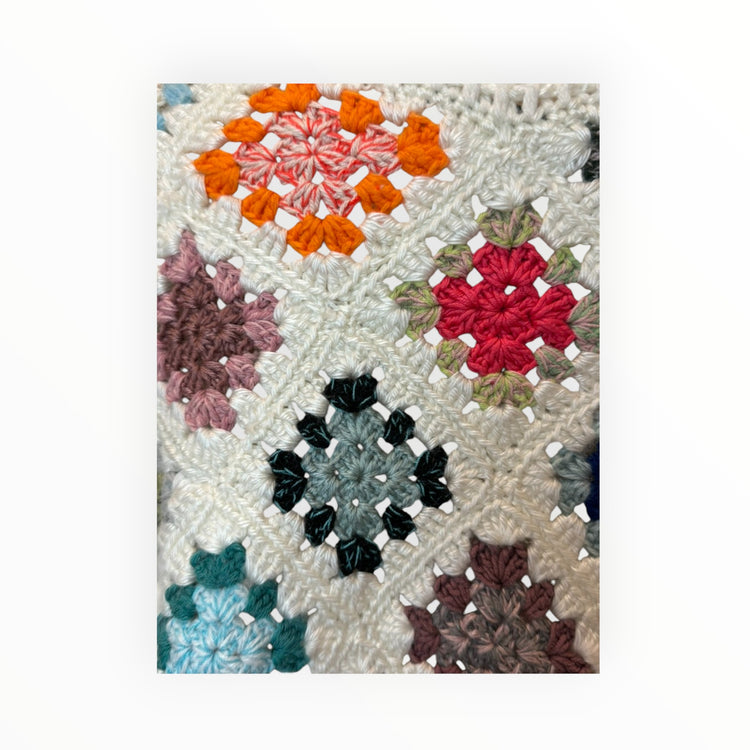 Crochet Granny Square Wrap Refashioned