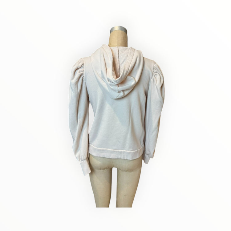 Elephant Quilt Applique Blush Hoodie Sweatshirt