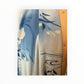 Blue Refashioned Silk Kimono with Sash