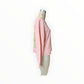 Peach Large Art Deco Floral Pullover Sweatshirt