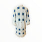 Blue Rose Granny Square Car Coat
