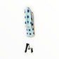 Blue Rose Granny Square Car Coat