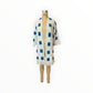 Blue Rose Granny Square Car Coat