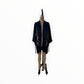 Navy Dragon Silk Kimono