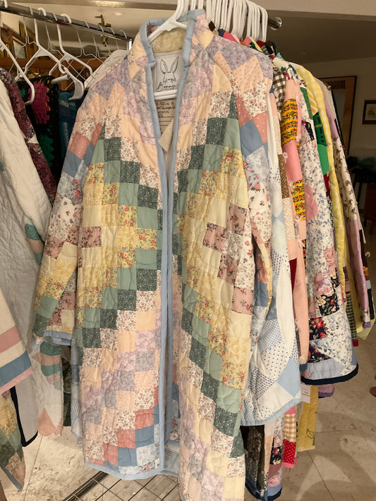Cottagecore Pastel Quilted Jacket